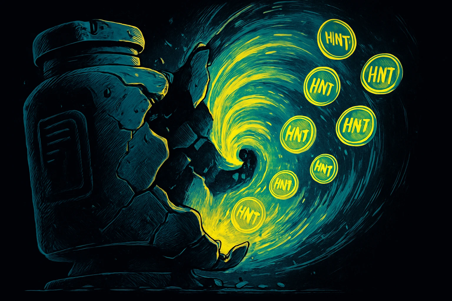 हीलियम एचएनटी के मूल्य को फिर से स्थापित करने के लिए विनाश के बजाय दैनिक 